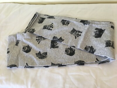 NWT Wonder Nation Tough Cotton Gray Cat Leggings Girls many sizes