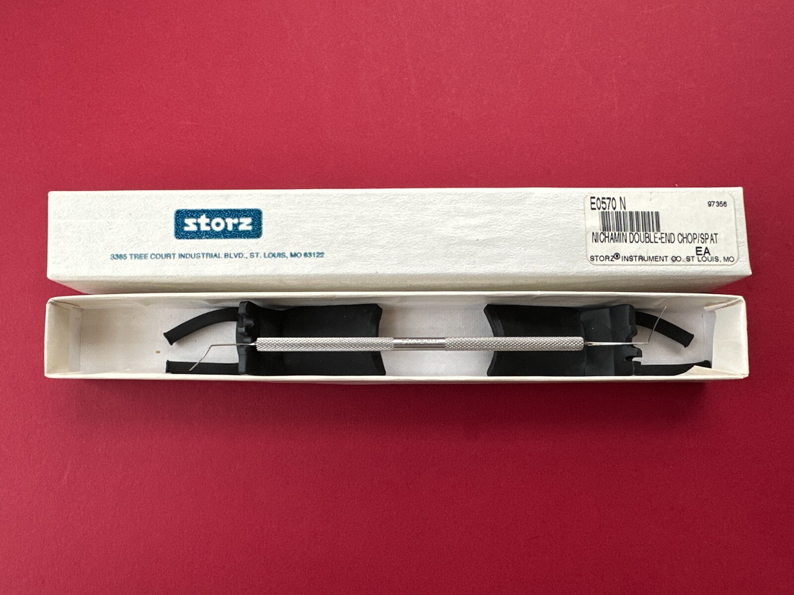 Karl Storz Nichamin Double-Ended Spatula Ref: E0570 N | eBay