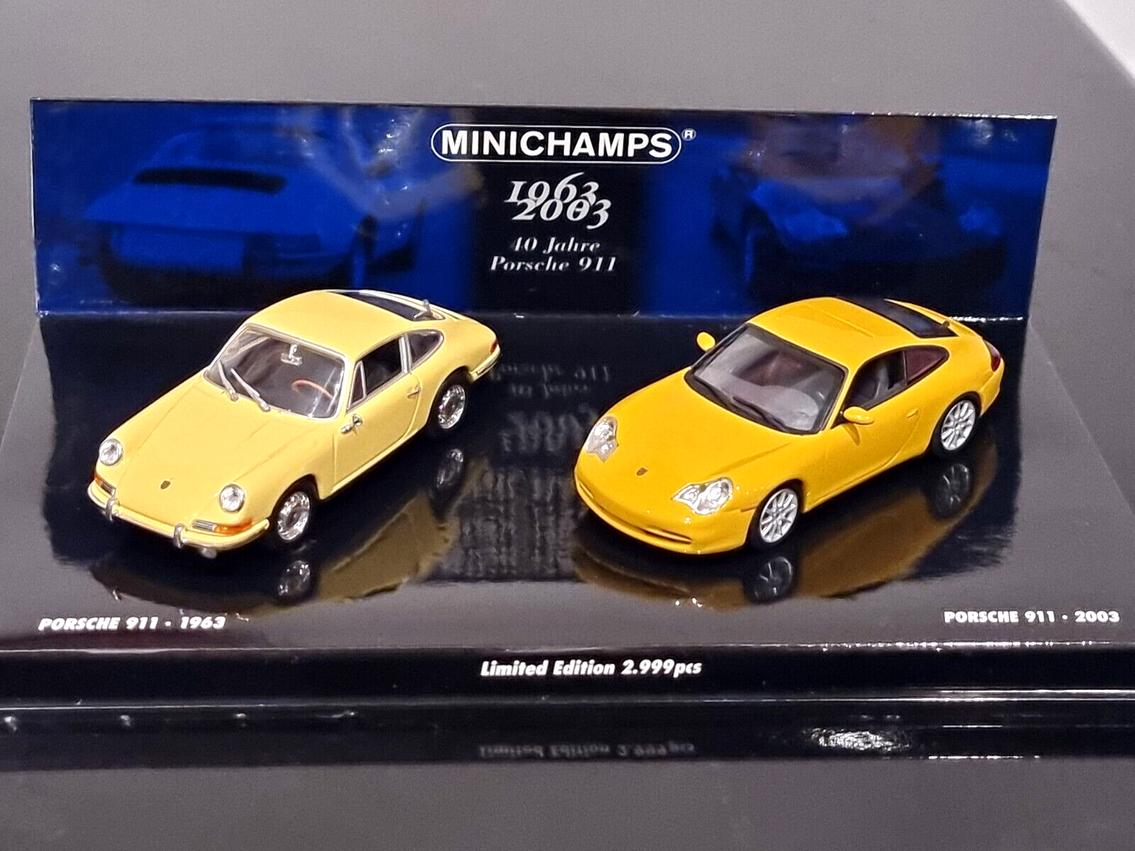 Minichamps 1963-2003 Set Porsche 911 40th Anniversary 1/43 Minichamps 1963-2003 Set Porsche 911 40th Anniversary 1/43