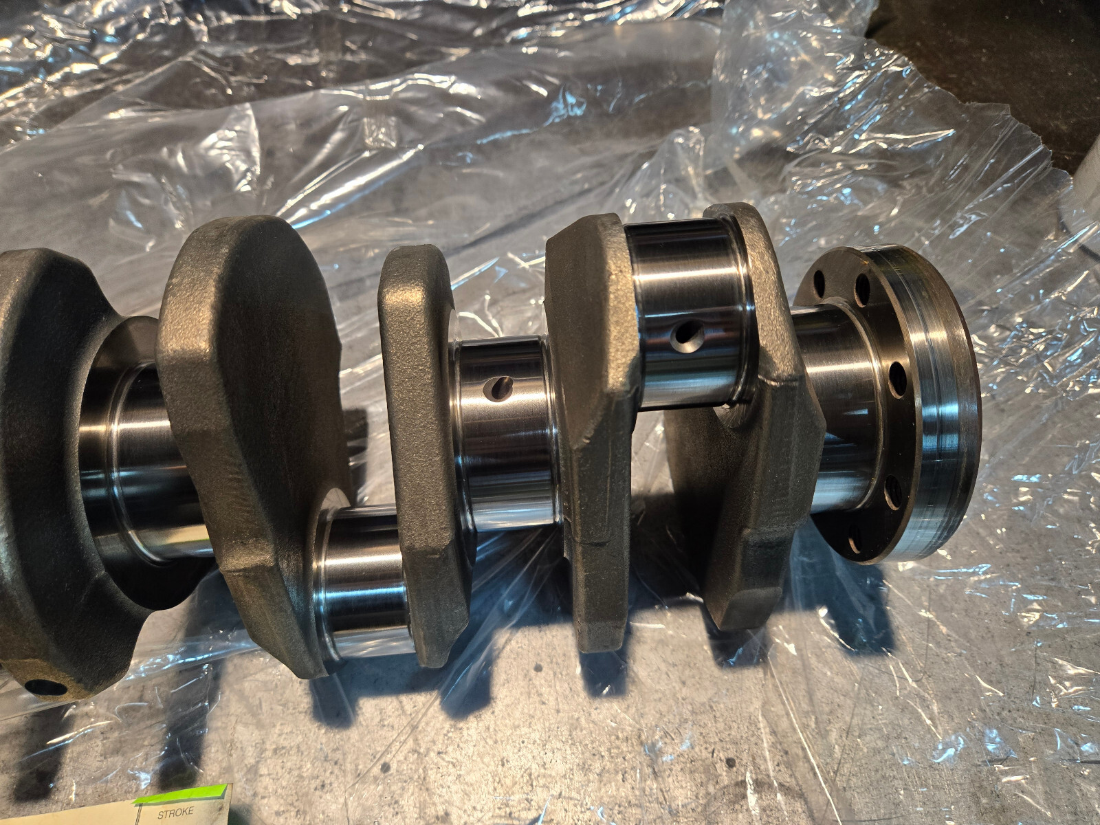 BK3Z-6303-A Motorcraft Crankshaft for 2015-2019 3.2L Ford Powerstroke - Picture 7 of 12