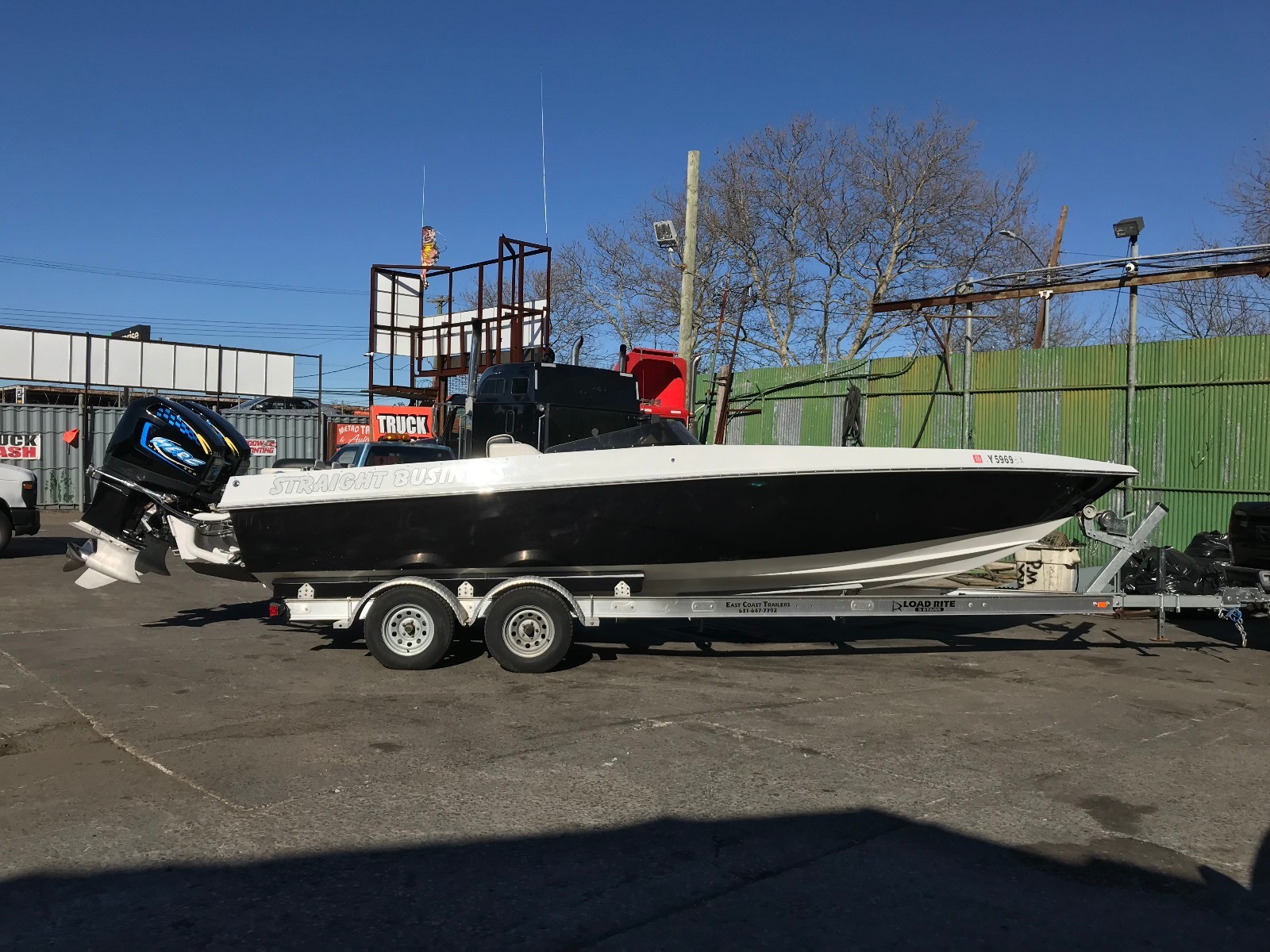1986 SEAHAWK 25FT CUSTOM SPEED BOAT, 92-96MPH, CLEAN TITLE, 2 MERC 300HP ENGINES