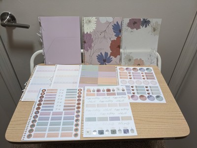 NEW Erin Condren Functional Stickers Planner Pockets Vellum
