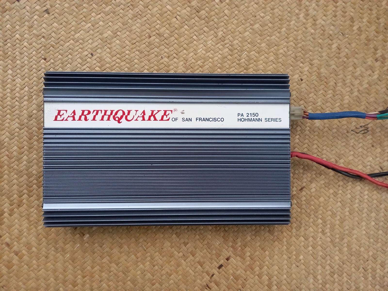 Old School Earthquake PA 2150 Hohmann Series | eBay