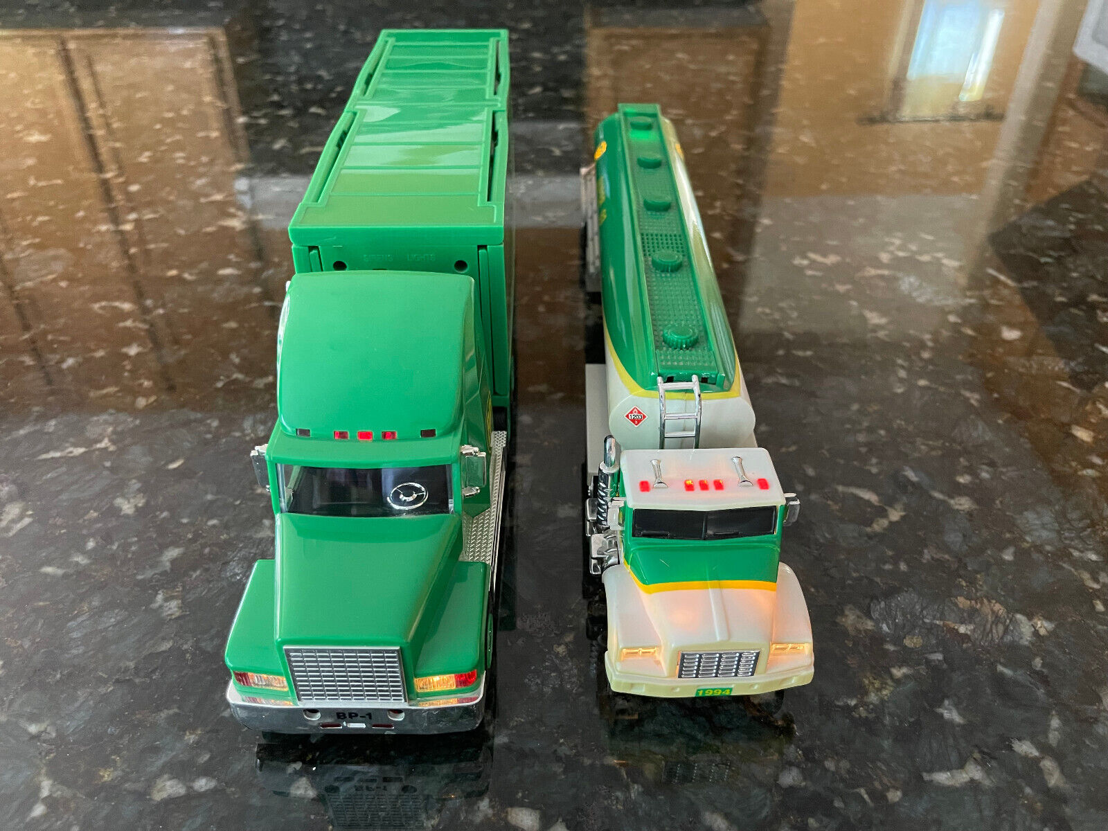 Vintage Collectible 90s BP Lot -Transforming Truck, Tanker