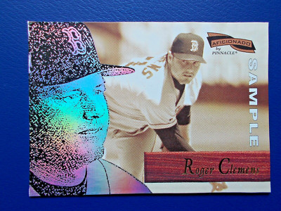 Two Roger Clemens Boston Red Sox  Sample/Promo Baseball Cards NM Condition
