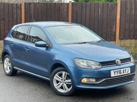 2016 Volkswagen Polo 1.0 BlueMotion Tech Match Euro 6 (s/s) 5dr HATCHBACK Petrol
