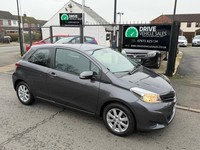 2012 Toyota Yaris 1.33 VVT-i TR 3dr ULEZ HATCHBACK Petrol Manual