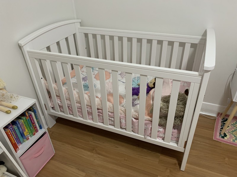 boori classic cot mattress size