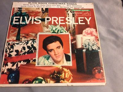 Elvis Presley EP, ''Elvis Sings Christmas Songs'', EPA-4108 RARE W/PS Very Good
