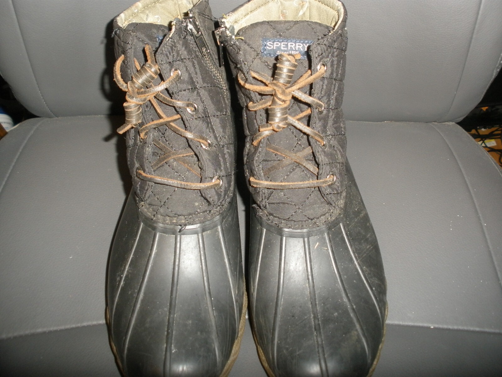 sperry duck boots poshmark