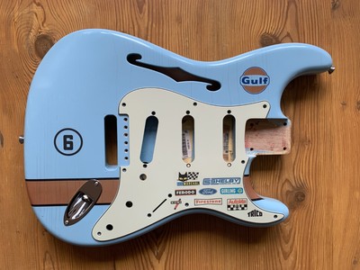 Fender Stratocaster Body, Eric Johnson Signature Thinline, Ford GT40