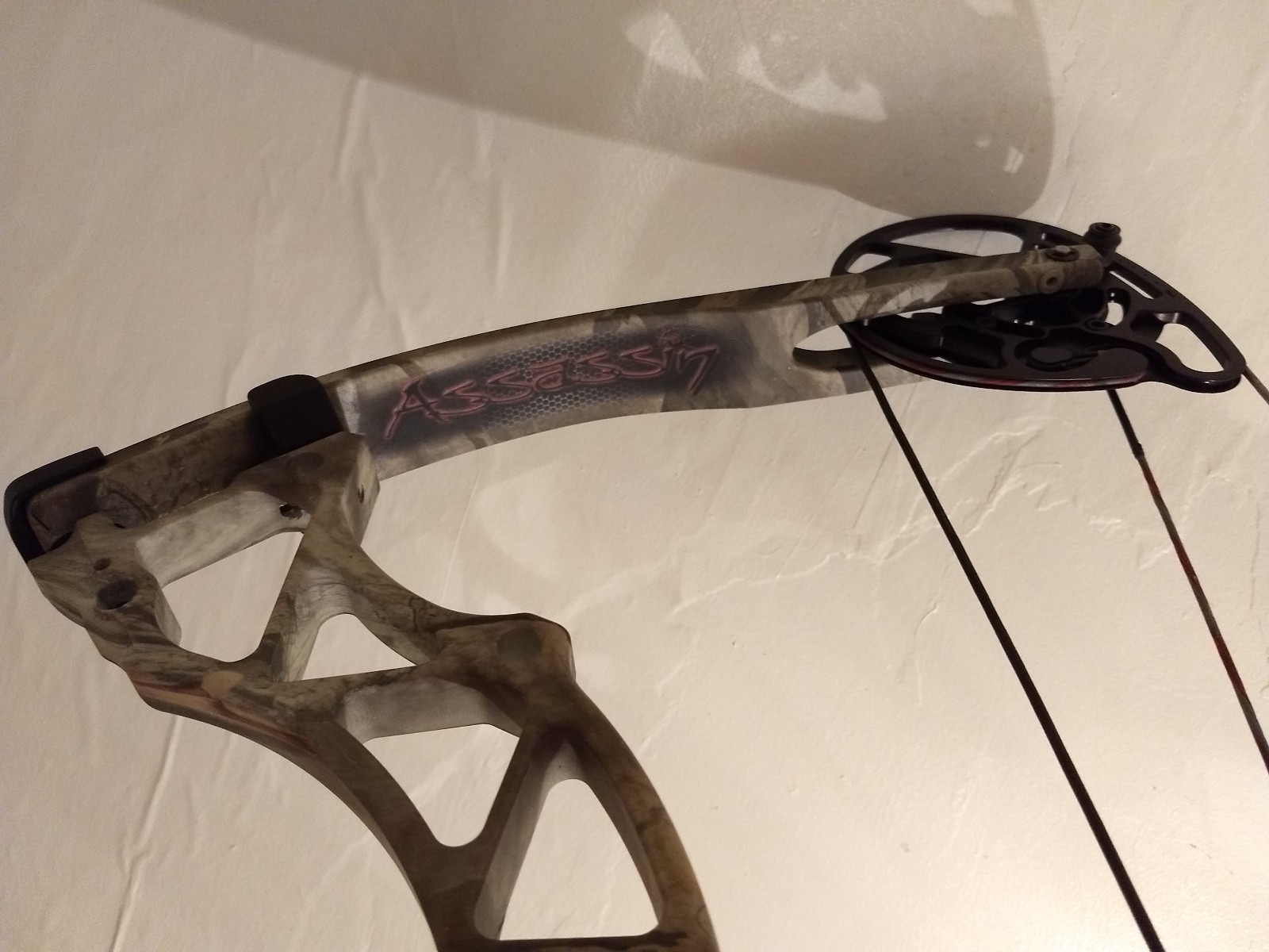 Bowtech Assassin RH Compound Bow 60lbs & 70 lbs Limbs Rest, Site, Scott Release
