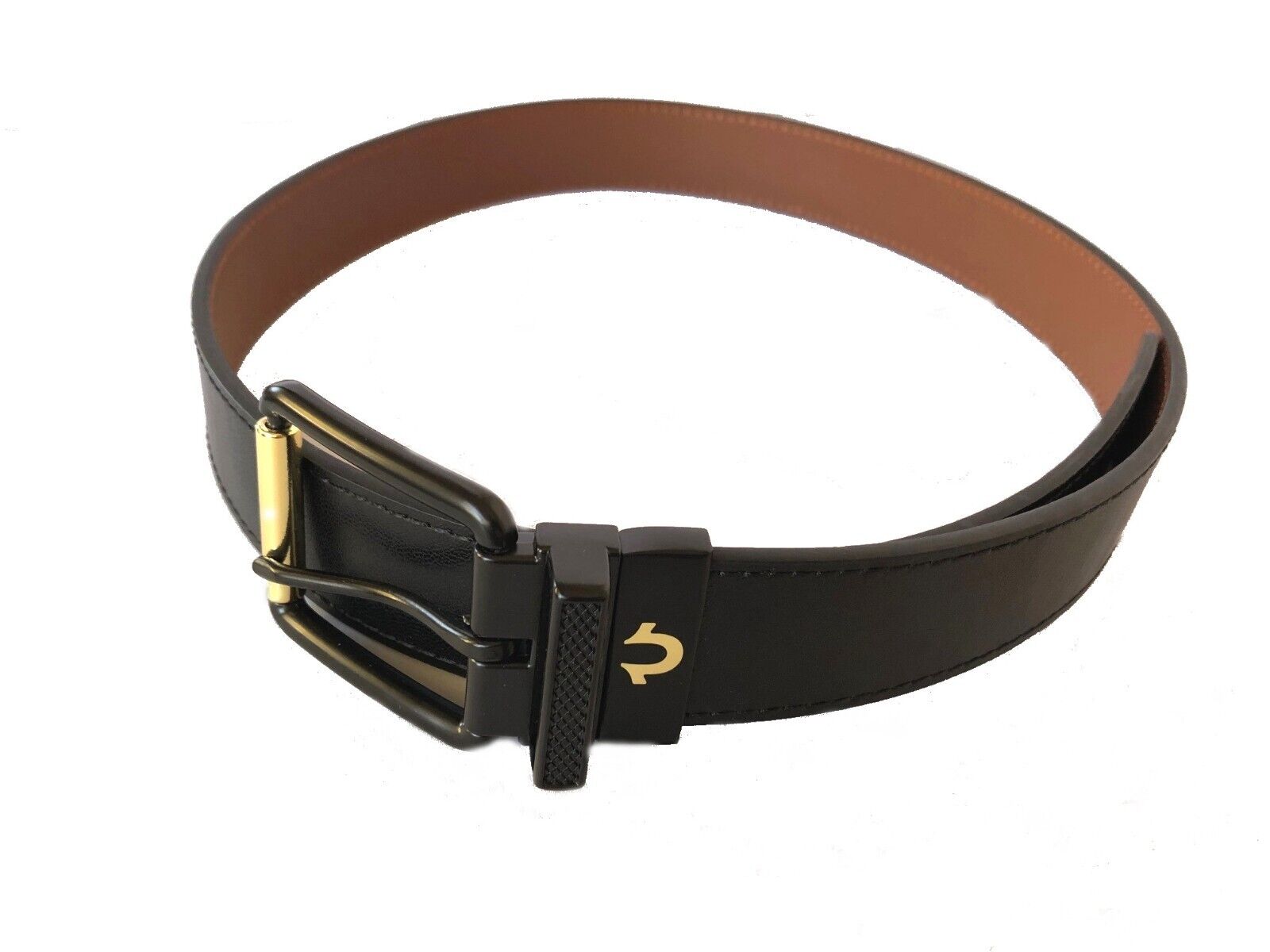 True Religion Men Reversible Belt TR304099 Black/Brown Red True Religion Men Reversible Belt TR304099 Black/Brown Red