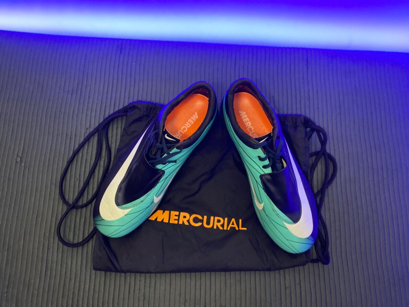 Nike Mercurial Vapor VI SG US 8 Football Soccer dark blue Nike Mercurial Vapor VI SG US 8 Football Soccer dark blue