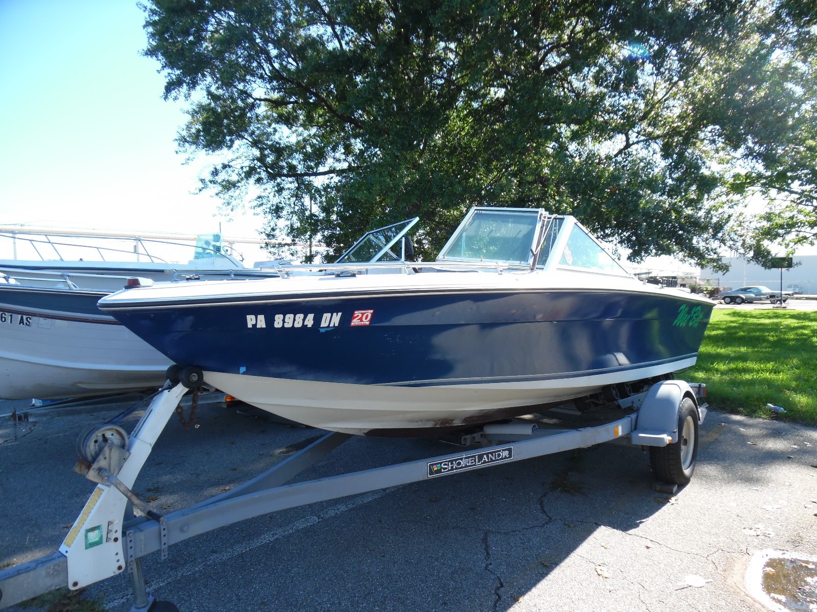 1988 Invader Boat & Trailer