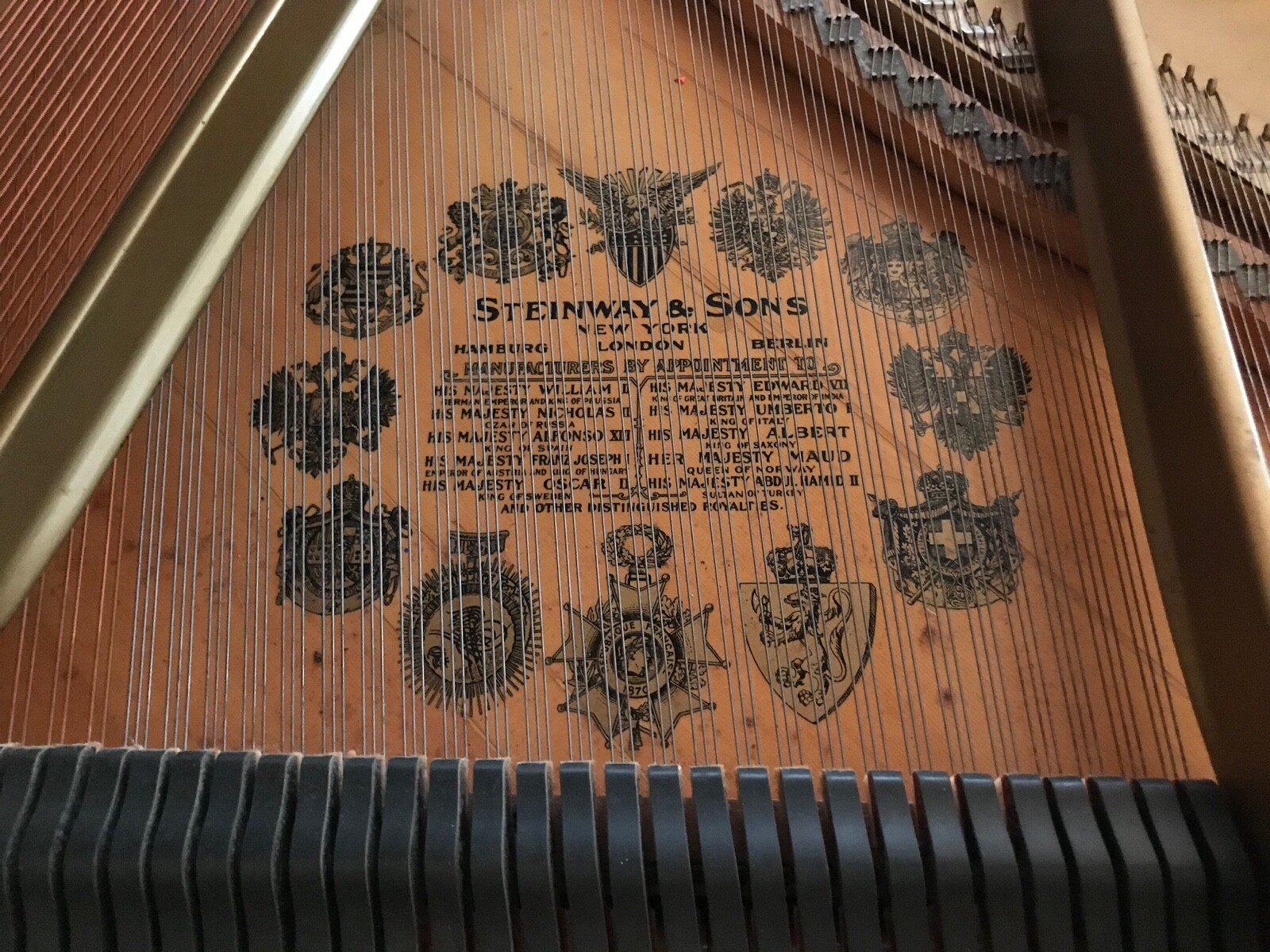 Steinway and Son 1911 Model A Stretch Grand Piano