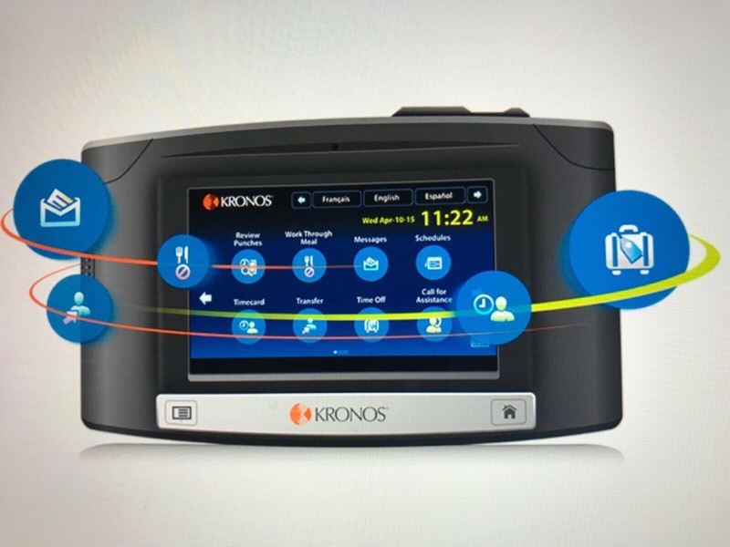 KRONOS INTOUCH 9100 H4 TIME CLOCK 8609100-008 PROXIMITY | BRAND NEW | eBay