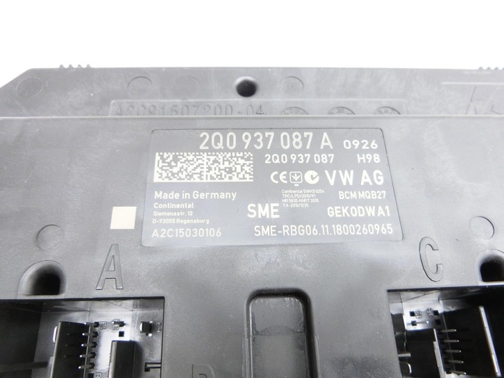Skoda Fabia III NJ 14-22 SG Steuergerät Karosserie BCM Body Control Modul Skoda Fabia III NJ 14-22 04.10.2018... Vorschau 2
