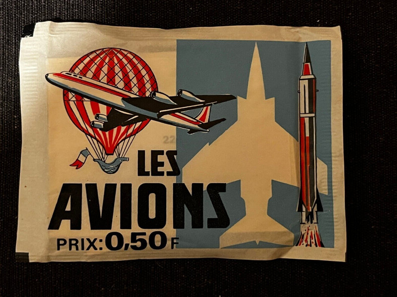 Pochette  Packet Tuten  Sealed Edition Sagedition 1971 Les Avions No Panini