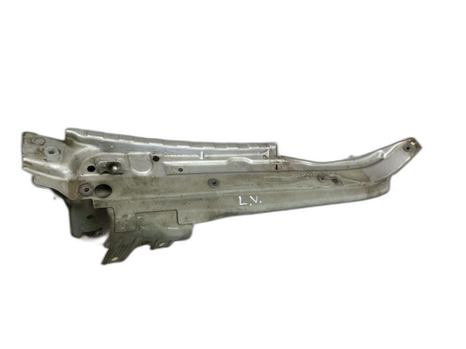 Audi Q7 4L 05-09  Halter Träger Führung Aufnahme f. Kotflügel Rechts Vorne  - Bild 1