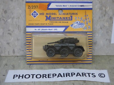 Roco Minitanks  Modern (UK)  British Saladin Mark 1 Armored Car Lot #6927K 