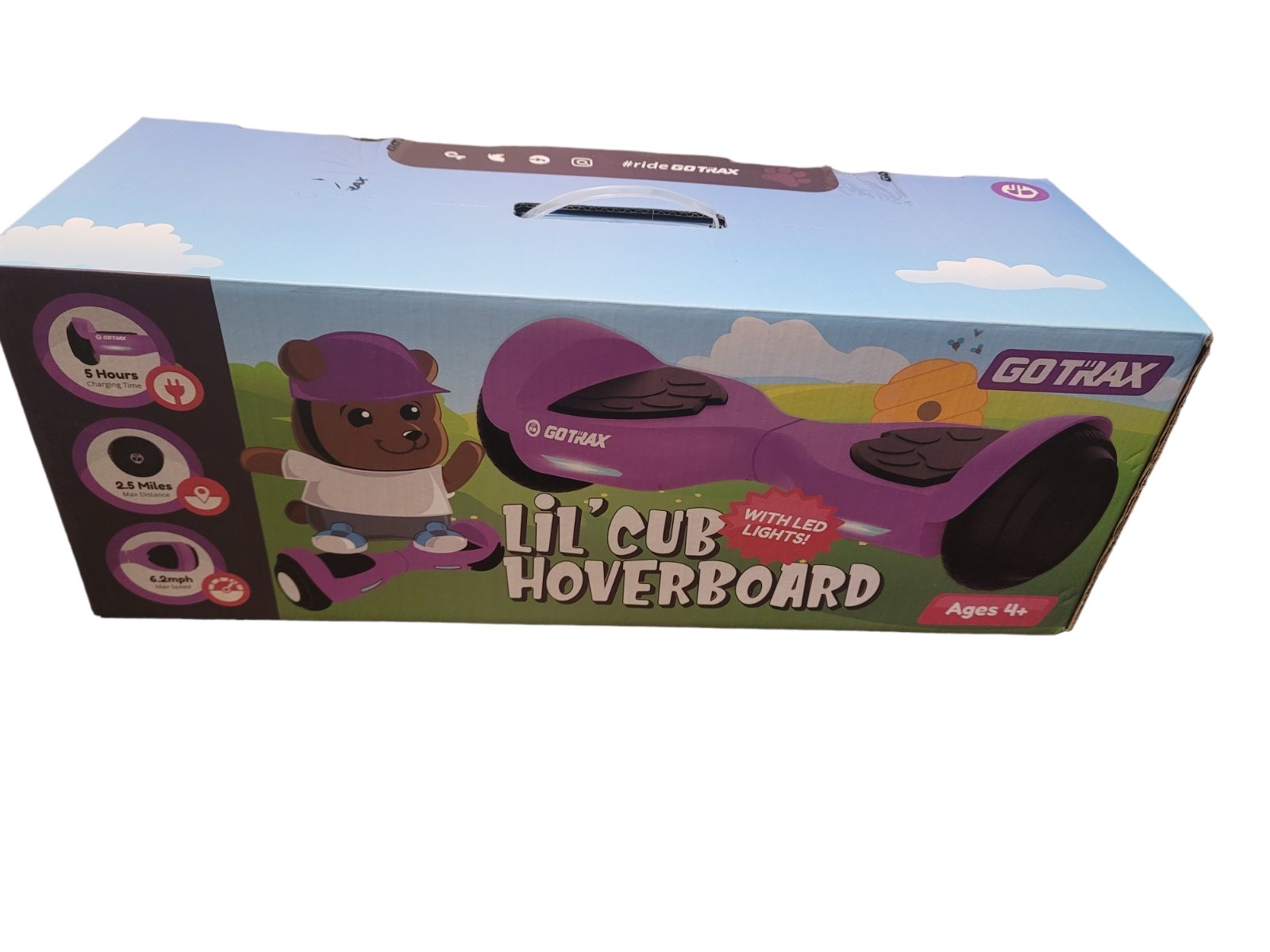 Gotrax Lil CUB Hoverboard Self Balancing Scooter Hover board For Kids Age 6 12 eBay
