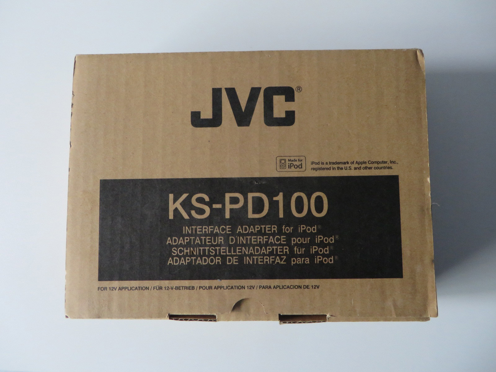 JVC KS-PD100 - ipod adapter for select JVC Stereos