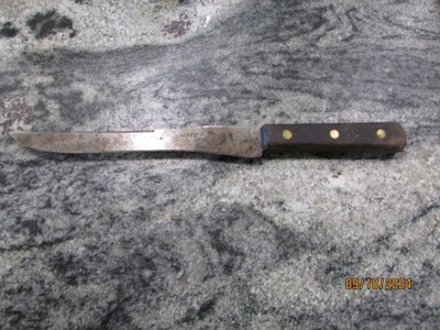 very vintage WARDS ''KEEN EDGE'' butcher knife