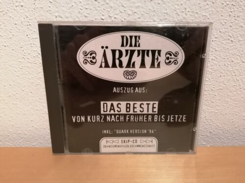 Die Ärzte – Auszug Aus: Das Beste Von Kurz Nach Früher Bis Jetze - Skip CD PROMO
