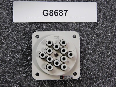 SMC DMK12S-23 QUICK CONNECT FITTING SOCKET SIDE 12 PORT