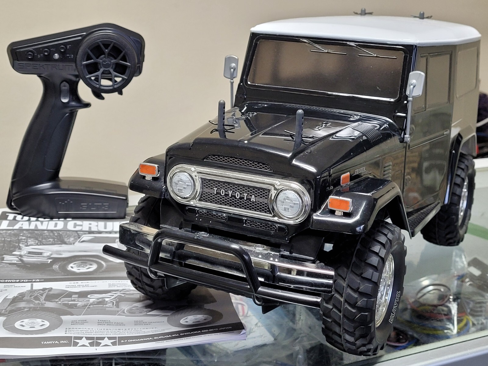 ランドクルーザー40 CC01 1/10 電動RC トヨタ ランドクルーザー40 ブラックスペシャル