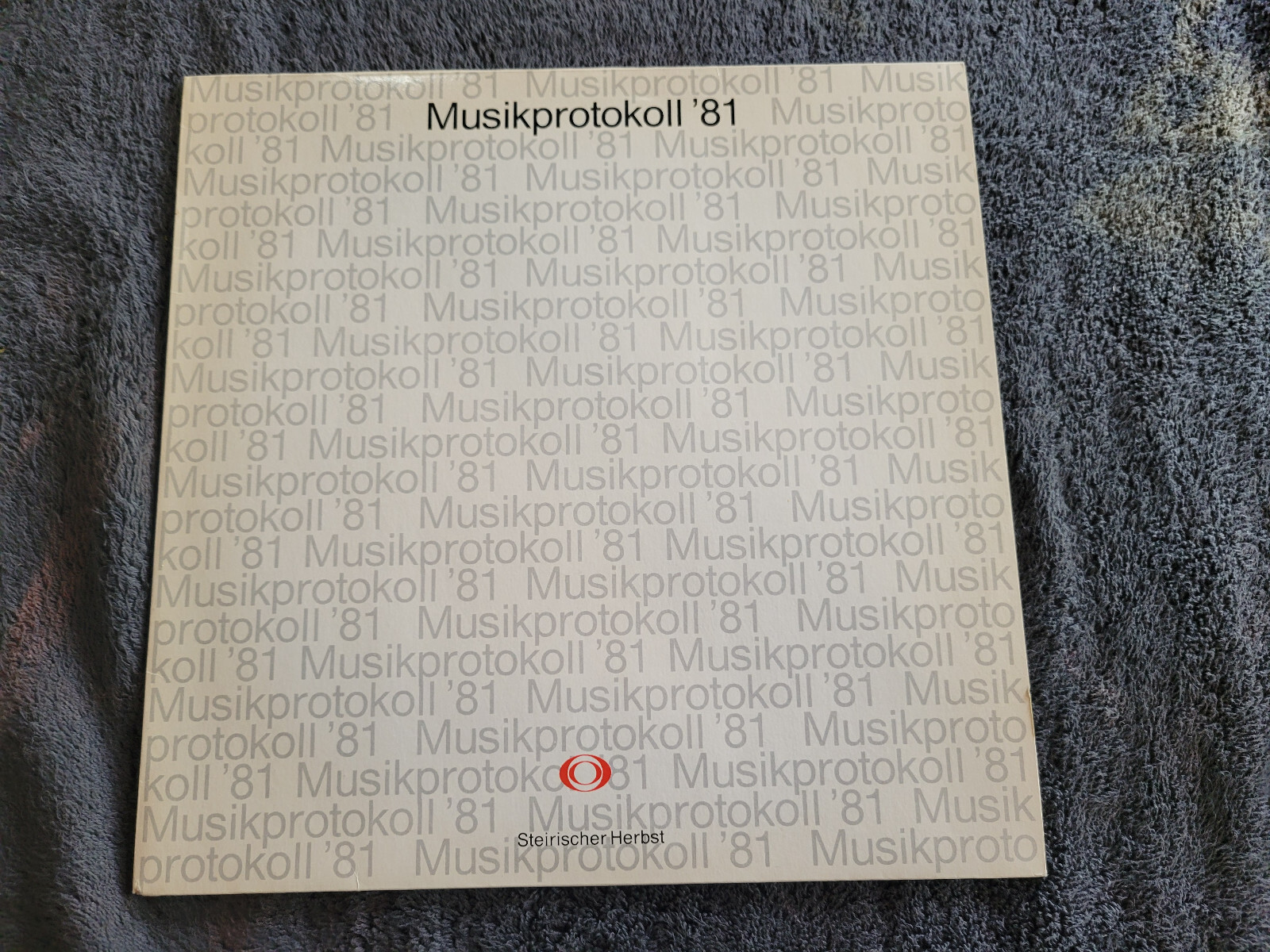 MUSIKPROTOKOLL 81 IMPORT ORF STEIRISCHER HERBST