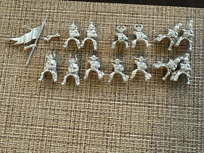 Warhammer Hordes Of Chaos Marauder Horsemen Regiment Fantasy Metal Bits Banner