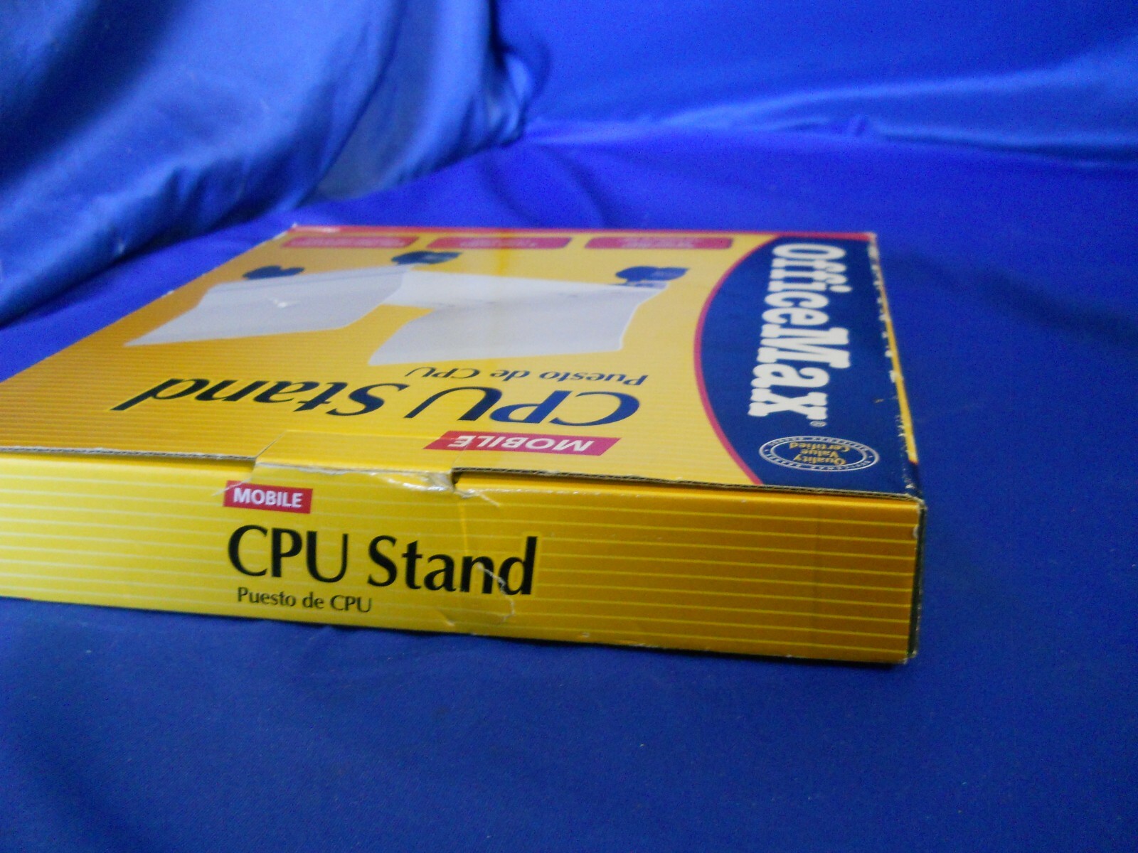 Office Max OM96020 Steel Caster Wheels CPU Stand