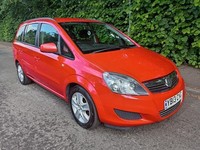 1 OWNER FROM BRAND NEW , 2013 VAUXHALL ZAFIRA EXCLUSIVE  1.6 PETROL 7 SEATER,