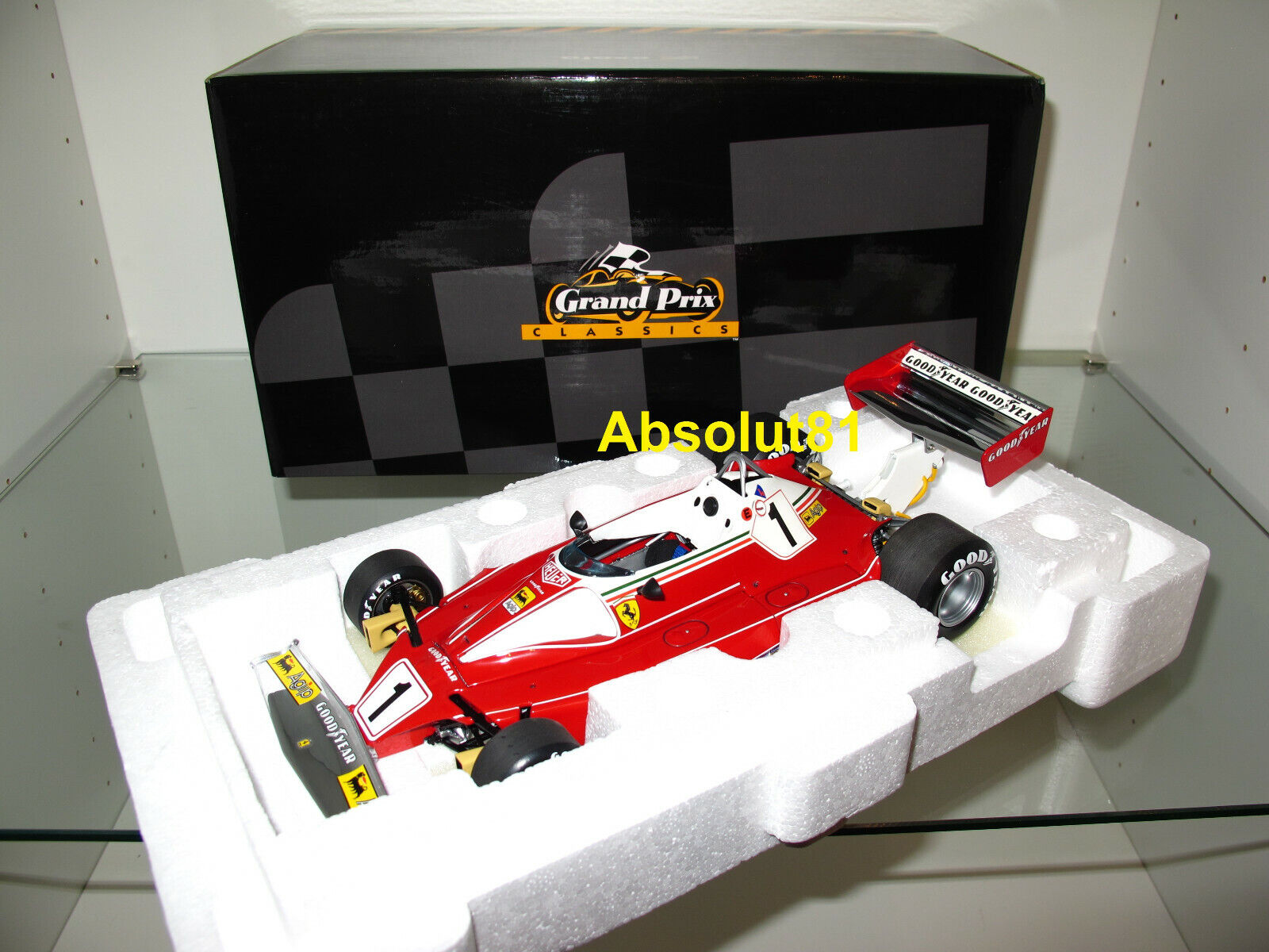 used 1/18 EXOTO エグゾトGPC97052 フェラーリ 312T #12 used 1/18 EXOTO エグゾトGPC97052 フェラーリ 312T #12