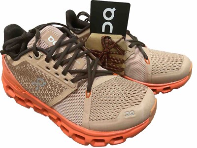 ON Cloud Women s Running Sneaker Shoes Rosebrown/Flare 5 US Extra Laces Stratus