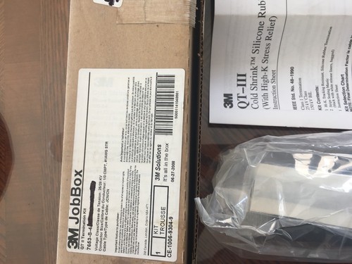 3M Cold Shrink Outdoor Skirted Termination 7653-S-4