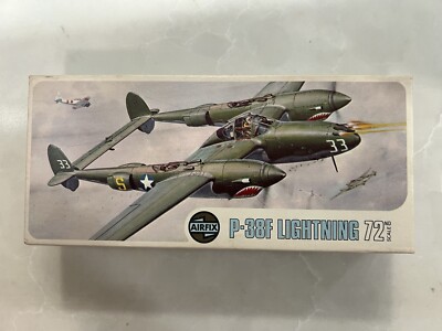 AIRFIX  P-38F LIGHTNING 1/72  398 England Vintage - FREE SHIPPING