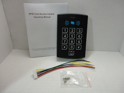 RFID 125Khz Card Access Control Gate Key Pad Number Keypad Doorbell Password Pin