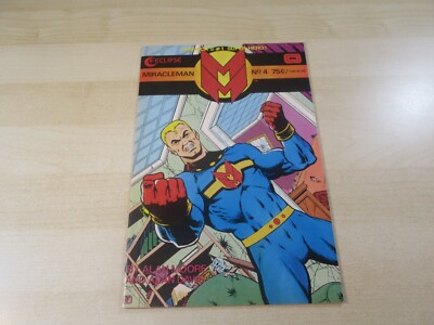 MIRACLEMAN #4 ECLIPSE COPPER AGE ALAN MOORE HIGH GRADE BEAUTIFUL BOOK