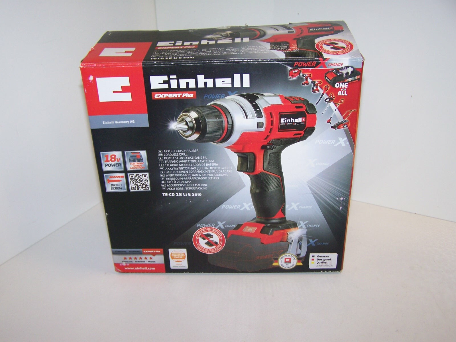 Einhell Akkuschrauber TE-CD18Li-E Solo, neu und originalverpackt