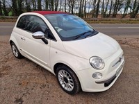 2012 Fiat 500C 1.2 Lounge Euro 5 2dr CONVERTIBLE Petrol Manual