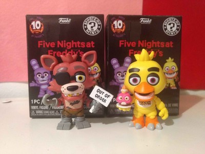 Funko Mystery Minis: FNAF 10th Anniversary - Chica & Foxy (With Box)