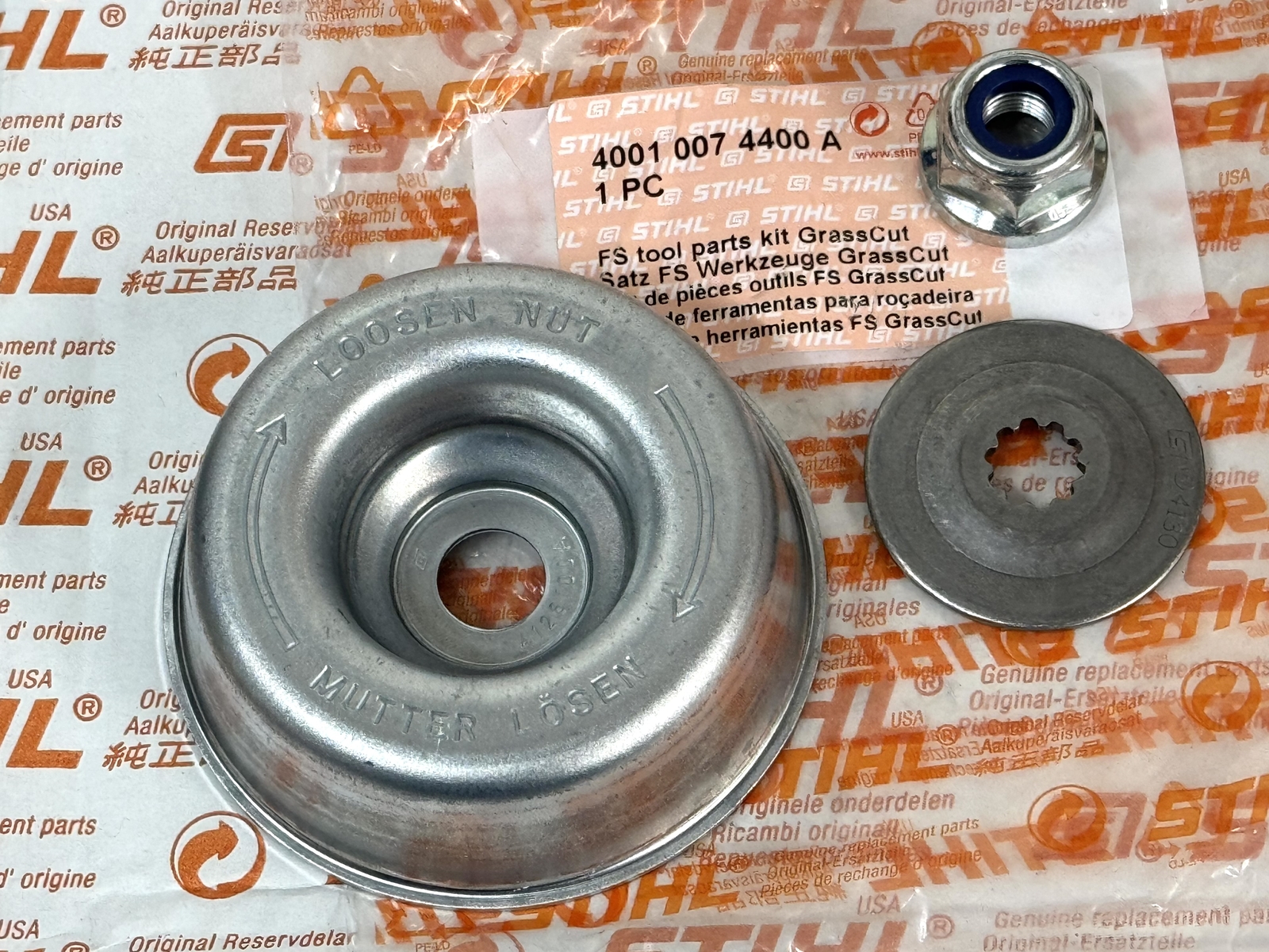 STIHL OEM FS TOOL PARTS KIT GC BC WC 4001 007 4400 FSA135 FSA135R R GENUINE - Picture 2 of 3