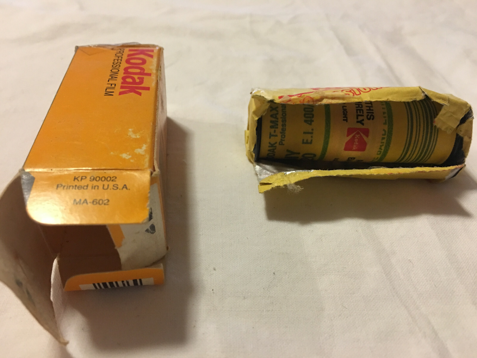 Vintage Expired Kodak Tmax 400 TMY 120 Black & White Photography Camera Film