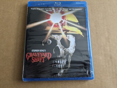Graveyard Shift (Blu-ray, 1990) New Sealed OOP 