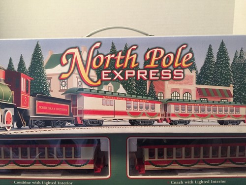 Bachmann HO North Pole Express Train Set 00751 NIB Bachman H-O