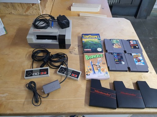 Nintendo Entertainment System Power Set Grau, NES PLUS Spiele 