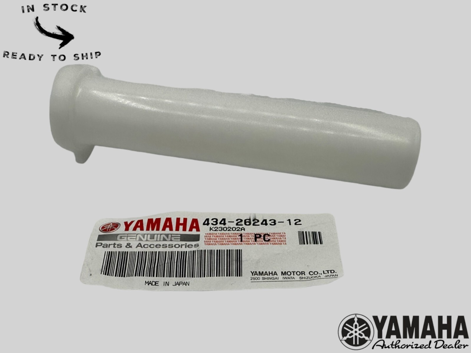 すばる Yamaha Genuine OEM Authentic Throttle Guide Tube 434-26243